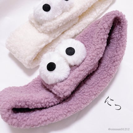 *えむさん🐑* on LIPS 「【SHEINで¥325だったヘアバンド👀💜🤍】.こんにちは、え..」(6枚目)