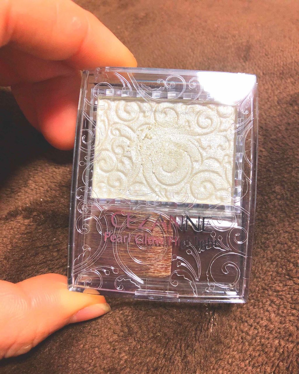 パールグロウハイライト/CEZANNE/パウダーハイライトを使ったクチコミ(1枚目)