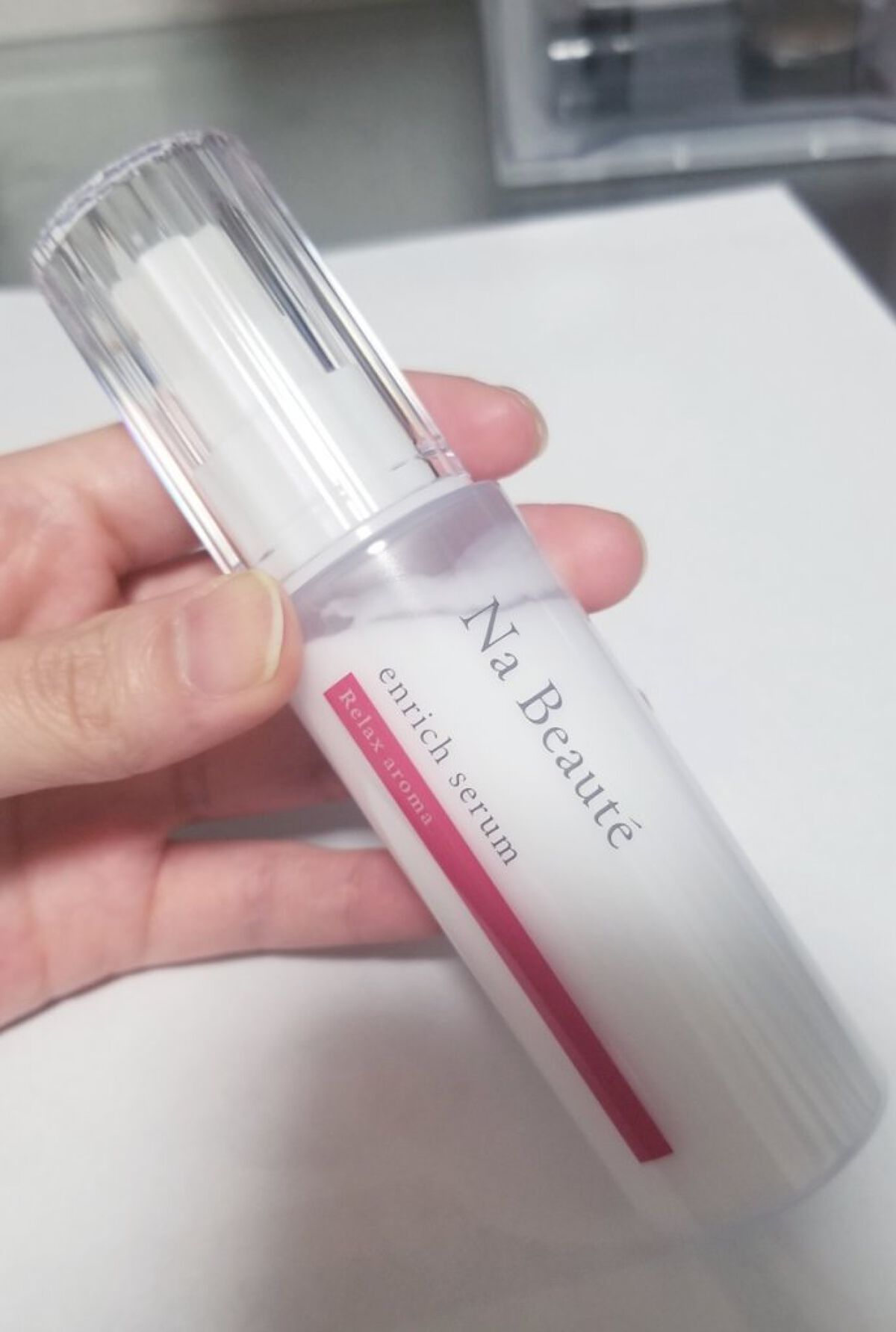 enrich serum/ナボーテ/美容液を使ったクチコミ（2枚目）