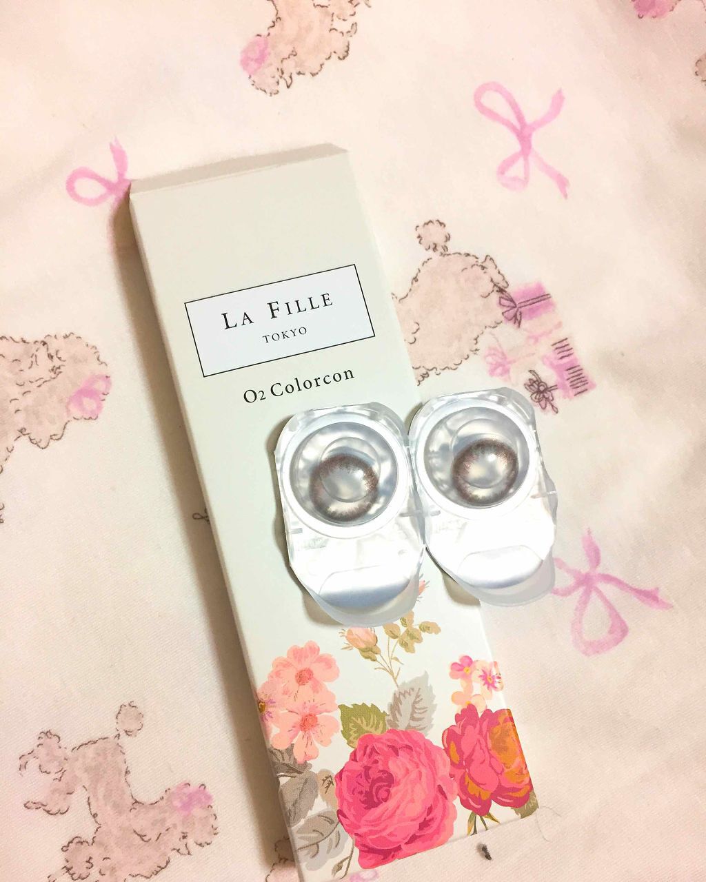 LA FILLE (ラ・フィーユ)/LA FILLE/カラーコンタクトレンズを使ったクチコミ(1枚目)