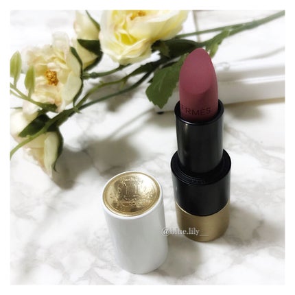 〈ルージュ・エルメス〉 ルージュ ア レーヴル マット/エルメス/口紅を使ったクチコミ(2枚目)