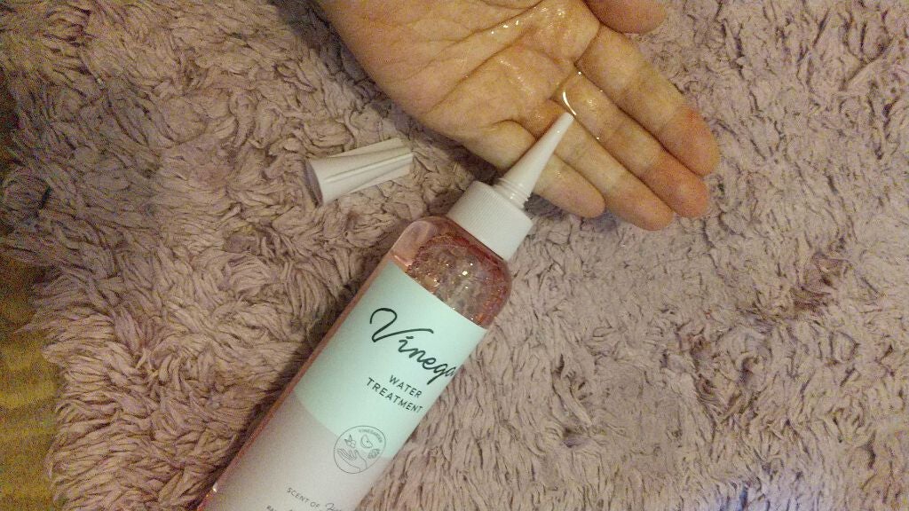 ウォータートリートメント/ビネガーデン/洗い流すヘアトリートメントを使ったクチコミ(2枚目)