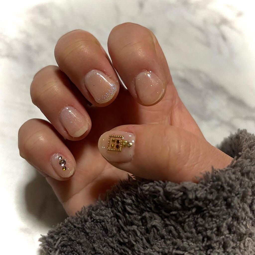 ジェルネイル(ライト対応)/セリア/ジェルネイルを使ったクチコミ(3枚目)