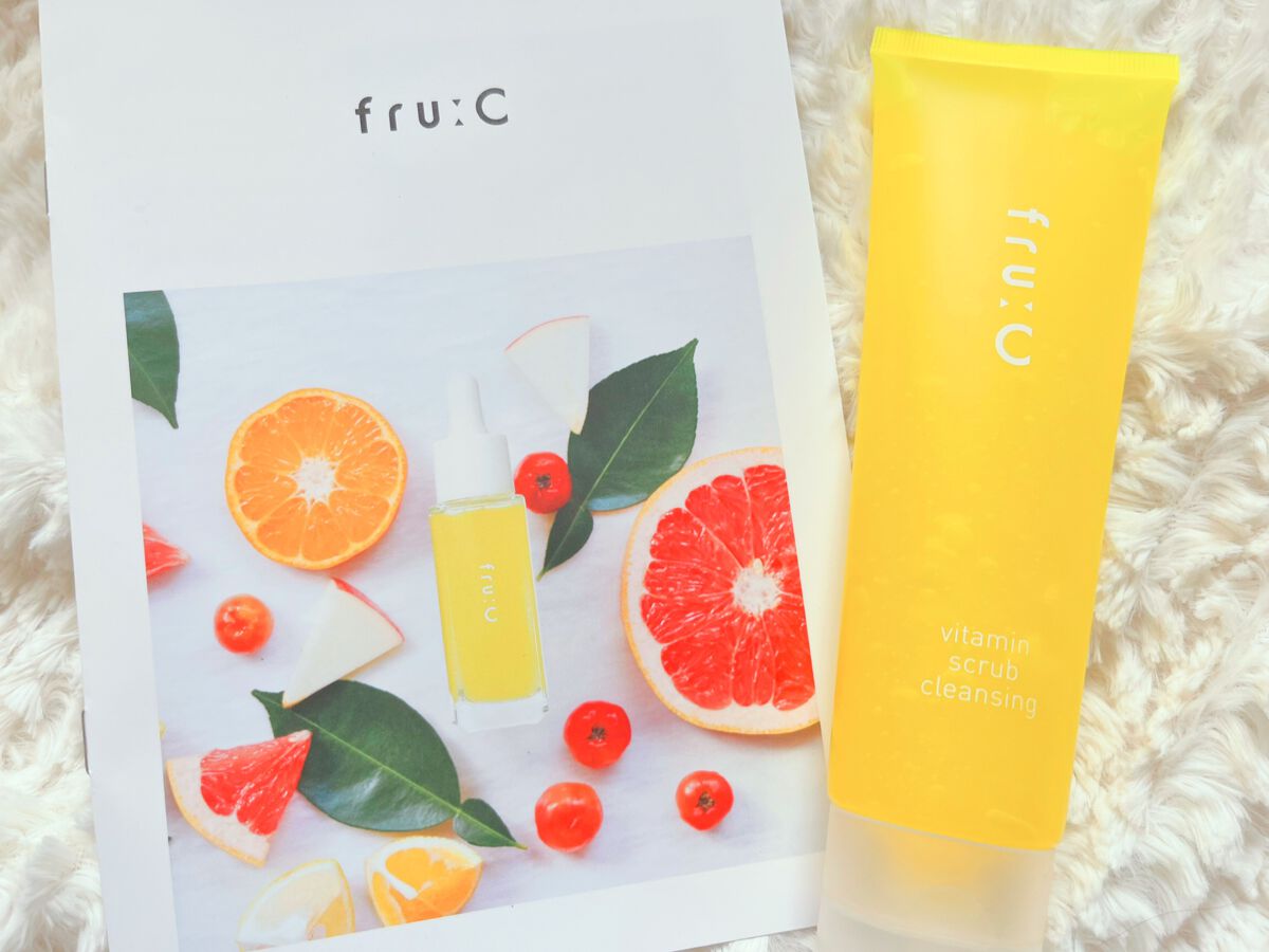 ビタミンスクラブクレンジング/Fru:C/クレンジングジェルを使ったクチコミ（1枚目）
