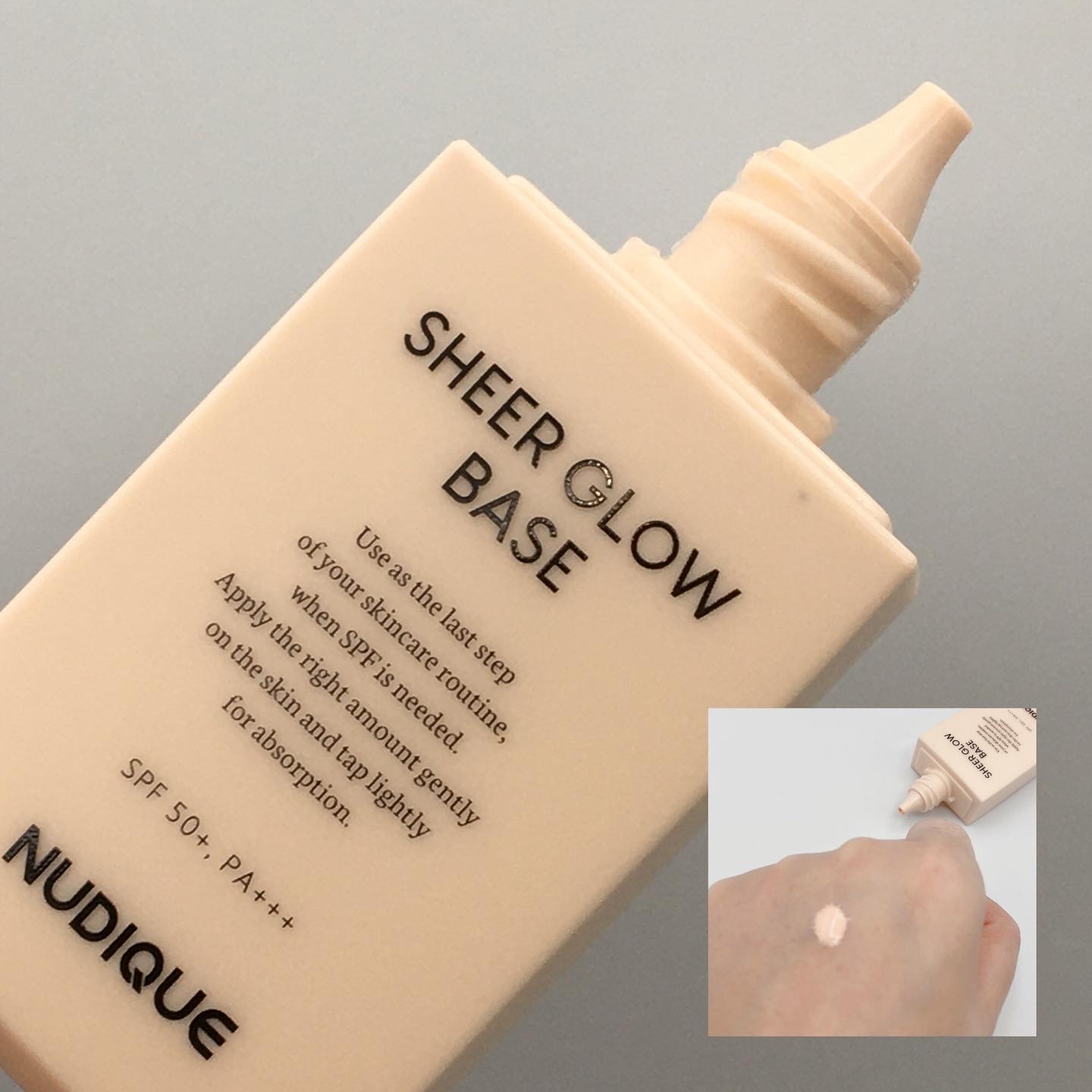 シアーグローベース/NUDIQUE/化粧下地を使ったクチコミ（2枚目）