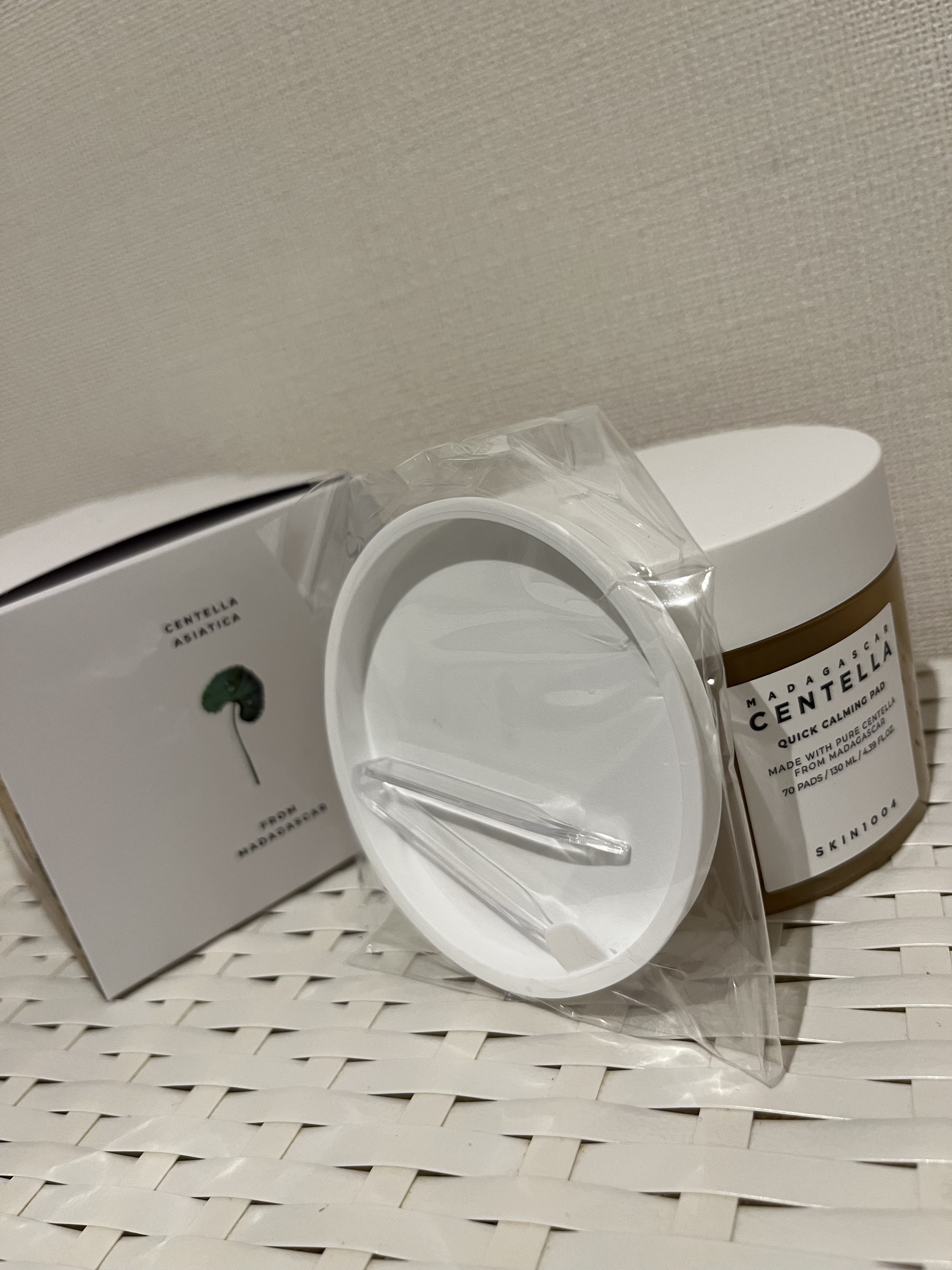 センテラ クイックカーミングパッド/SKIN1004/トナーパッドを使ったクチコミ（2枚目）