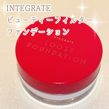 𝑨𝒍𝒊𝒄𝒆 on LIPS 「INTEGRATEビューティーフィルターファンデーション✼••..」（1枚目）