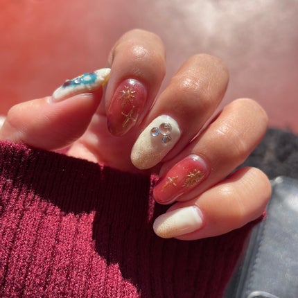 ネイル工房白パケカラージェル/ネイル工房/ジェルネイルを使ったクチコミ(4枚目)