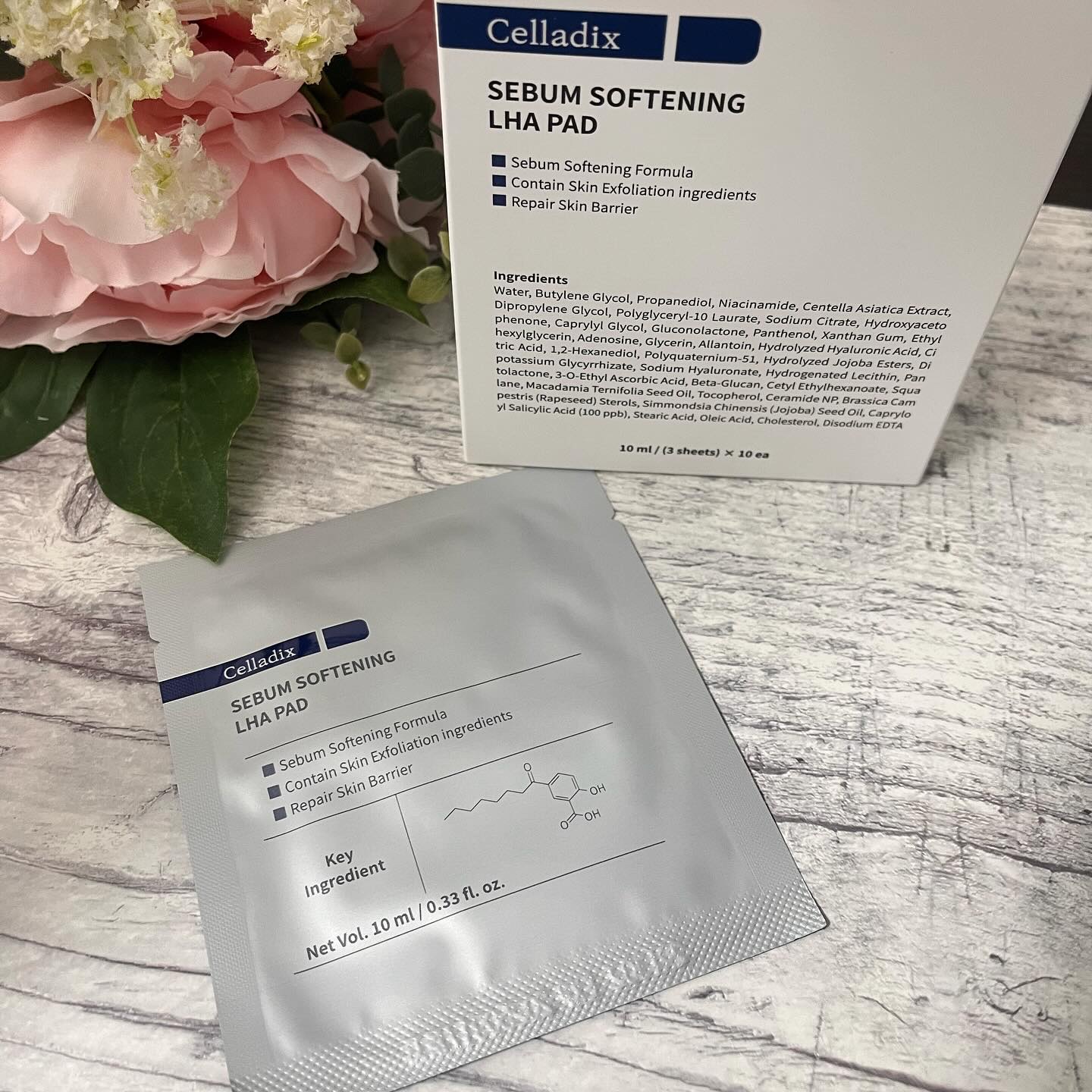 セバムソフトニング131LHAピーリングパッド/Celladix/トナーパッドを使ったクチコミ（2枚目）