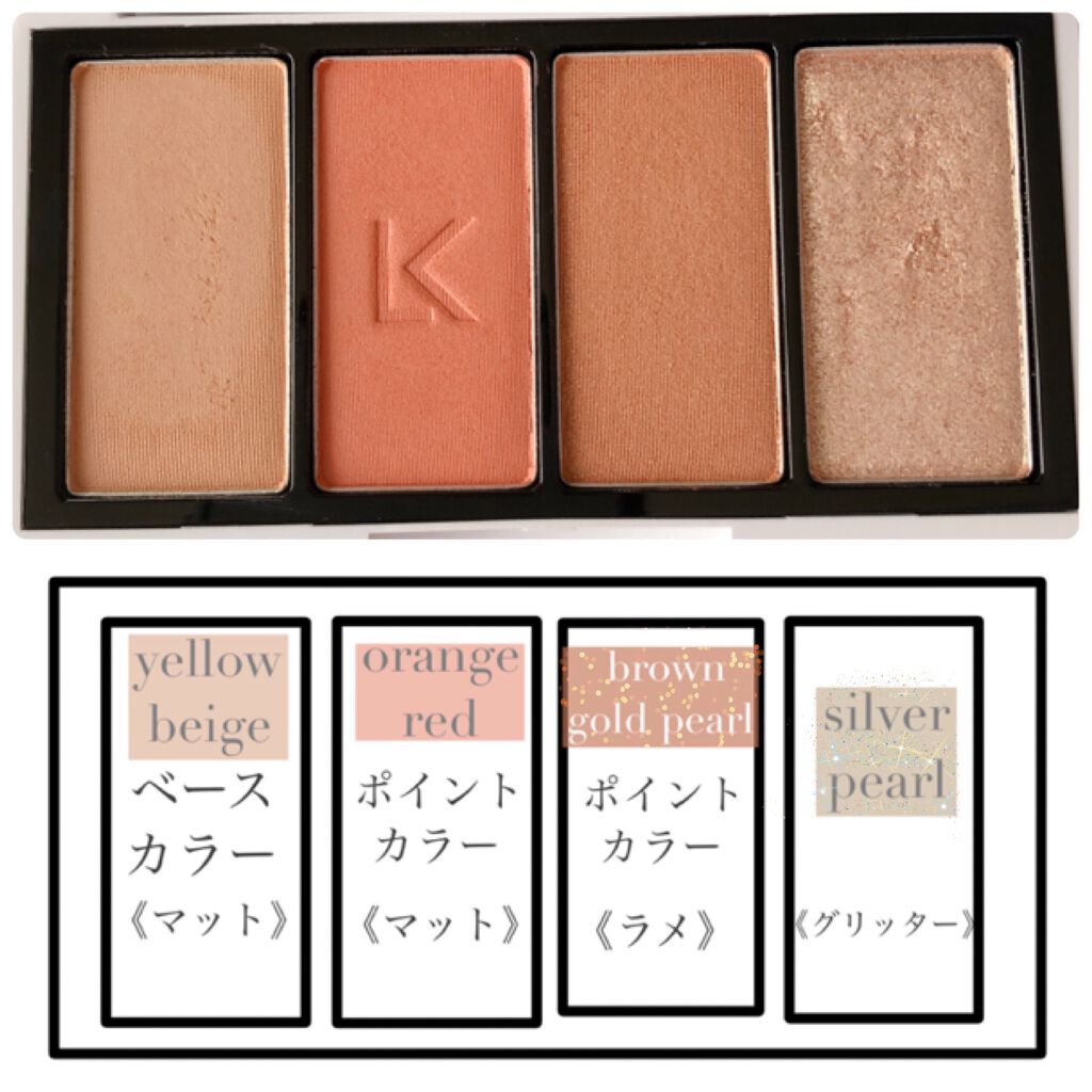 ジャストアイパレット/Laka/アイシャドウパレットを使ったクチコミ（2枚目）