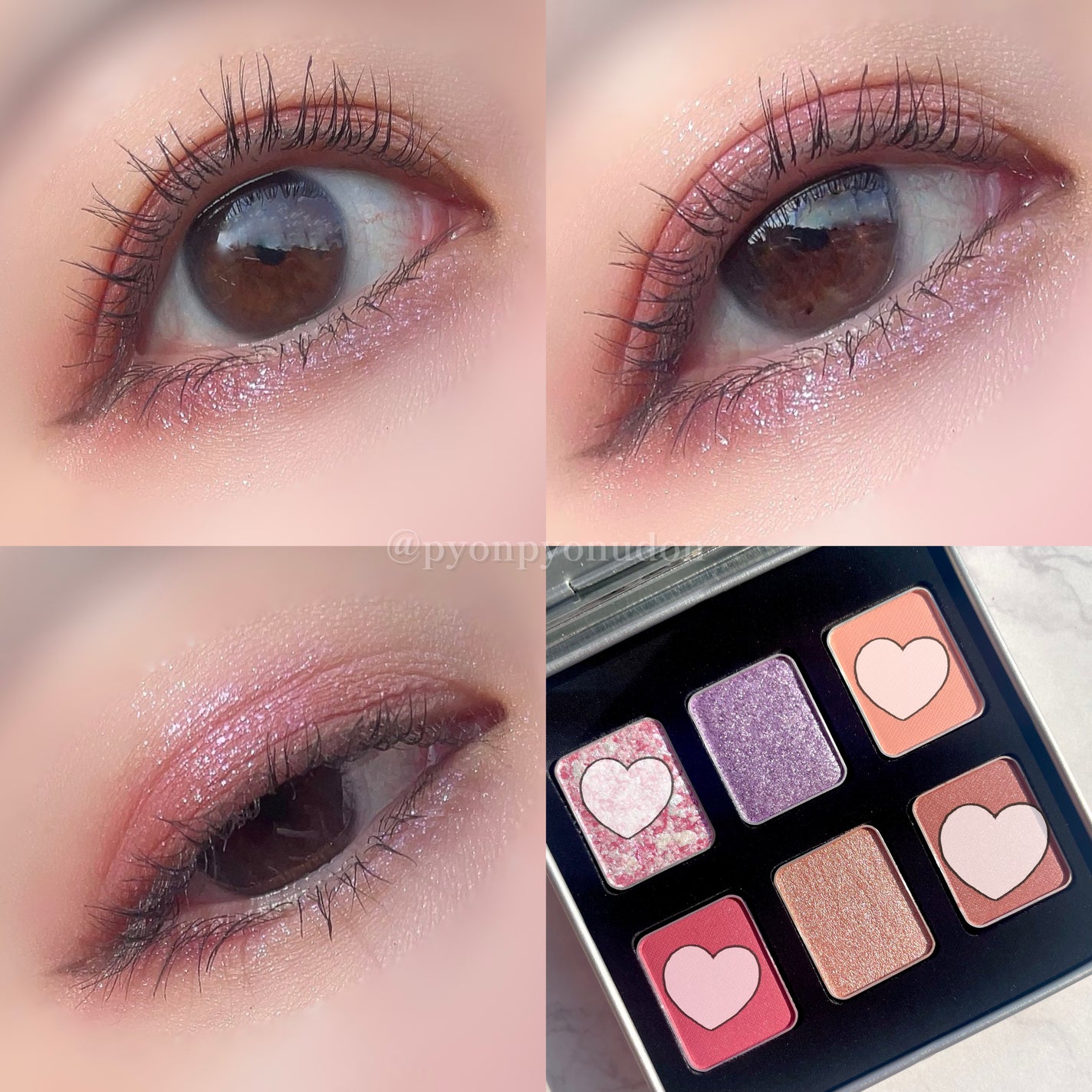 ラズベリー ロリーポップ アイパレット/shu uemura/アイシャドウパレットを使ったクチコミ(4枚目)