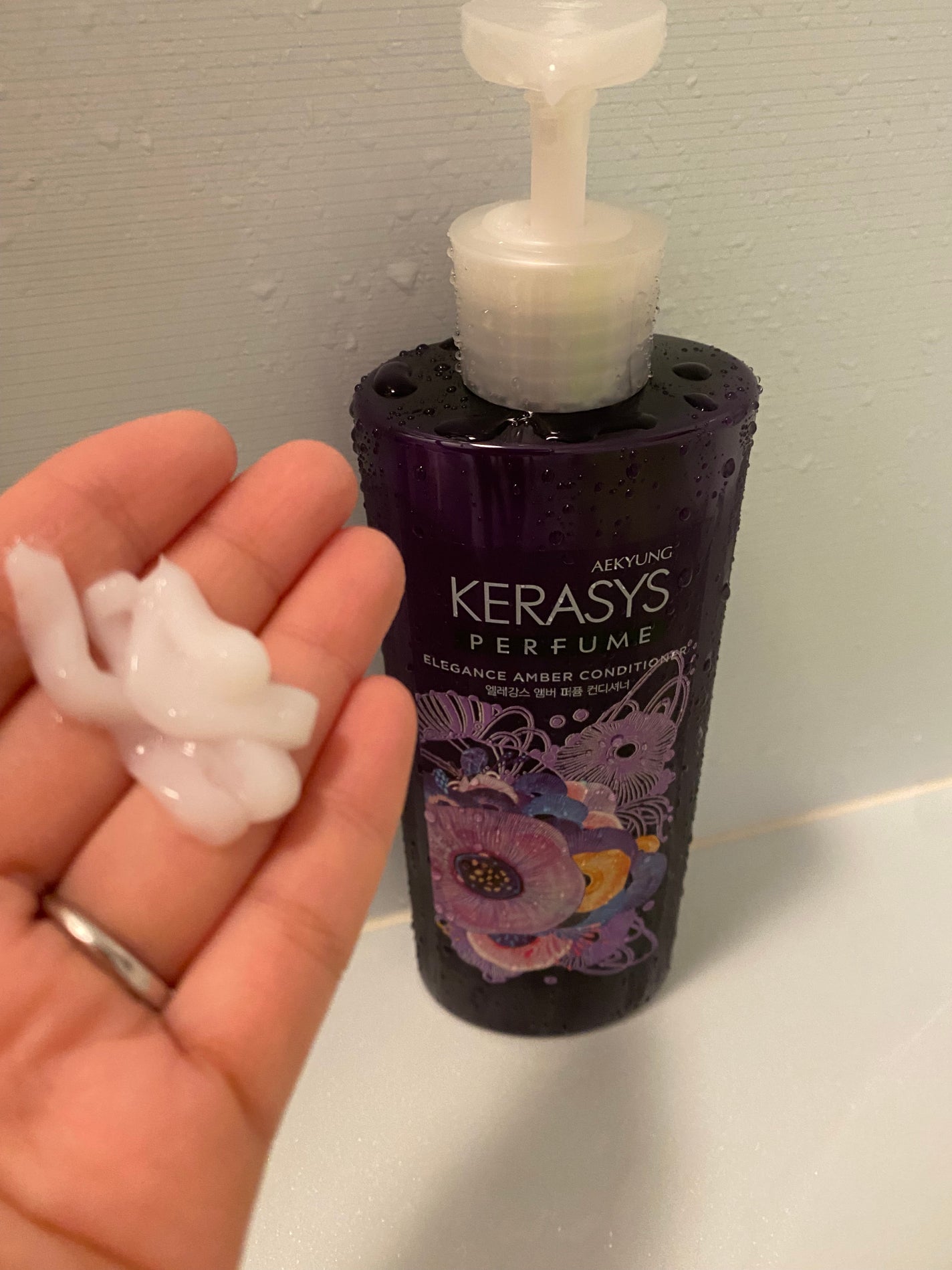 パフューム エレガンスアンバー シャンプー&コンディショナー/KERASYS/シャンプー・コンディショナーを使ったクチコミ(4枚目)