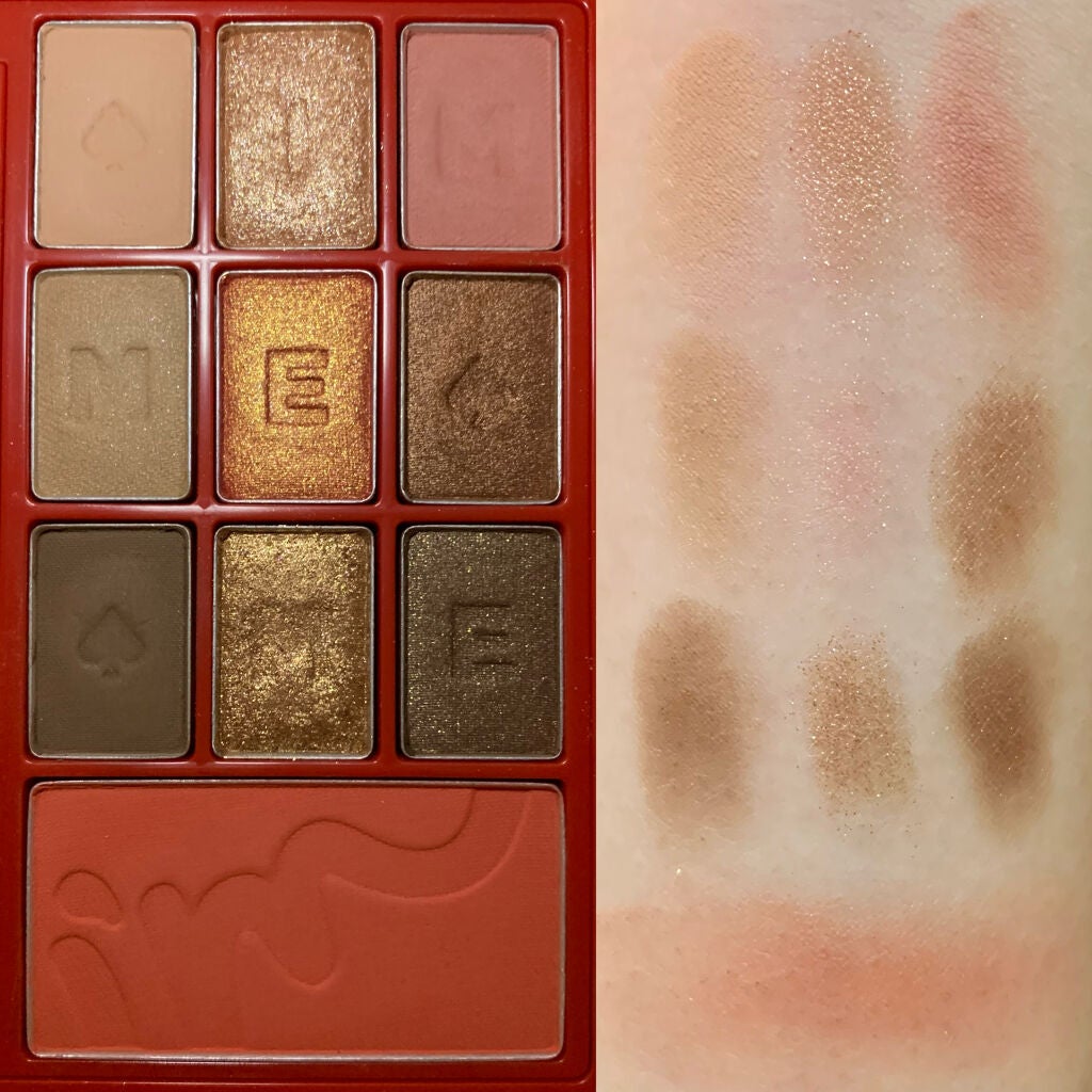 アイムヒドゥンカードパレット/i’m meme/アイシャドウパレットを使ったクチコミ(2枚目)