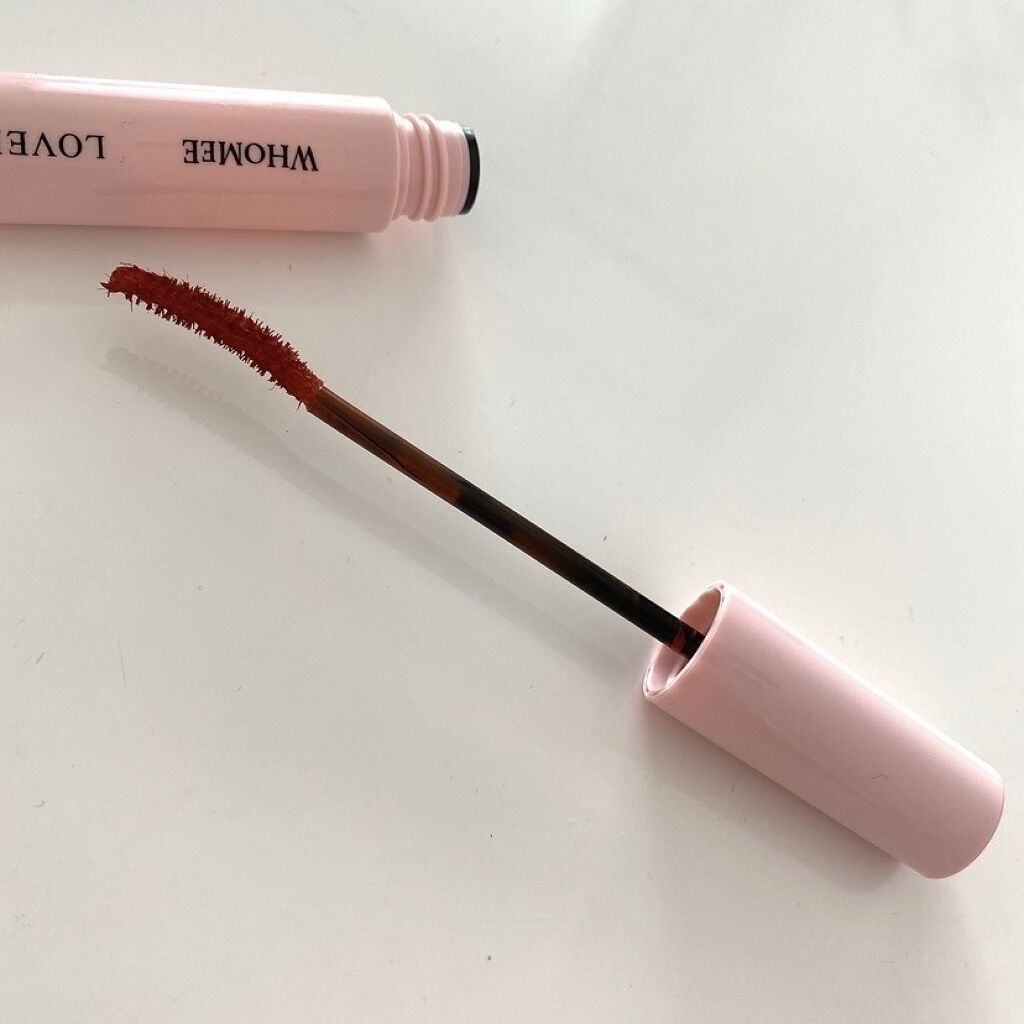 ロング＆カールマスカラ carrot orange/WHOMEE/マスカラを使ったクチコミ（2枚目）
