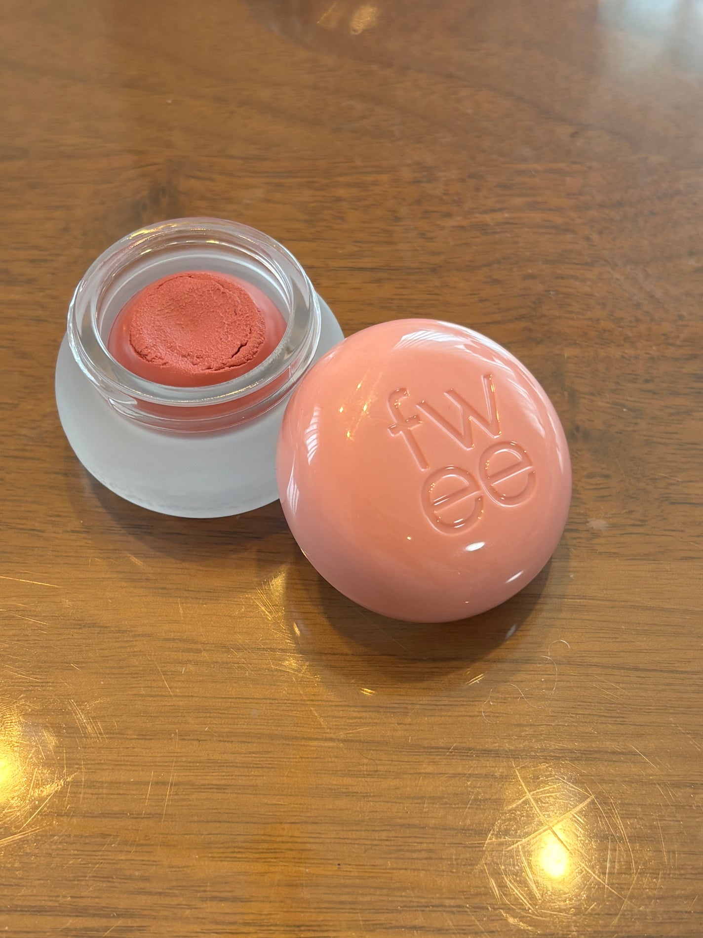 リップアンドチーク ブラーリープリンポット/fwee/口紅を使ったクチコミ(1枚目)