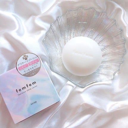 フェムフェムフェミニンホワイトサボン/アスティ コスメフリーク/デリケートゾーンケアを使ったクチコミ(2枚目)