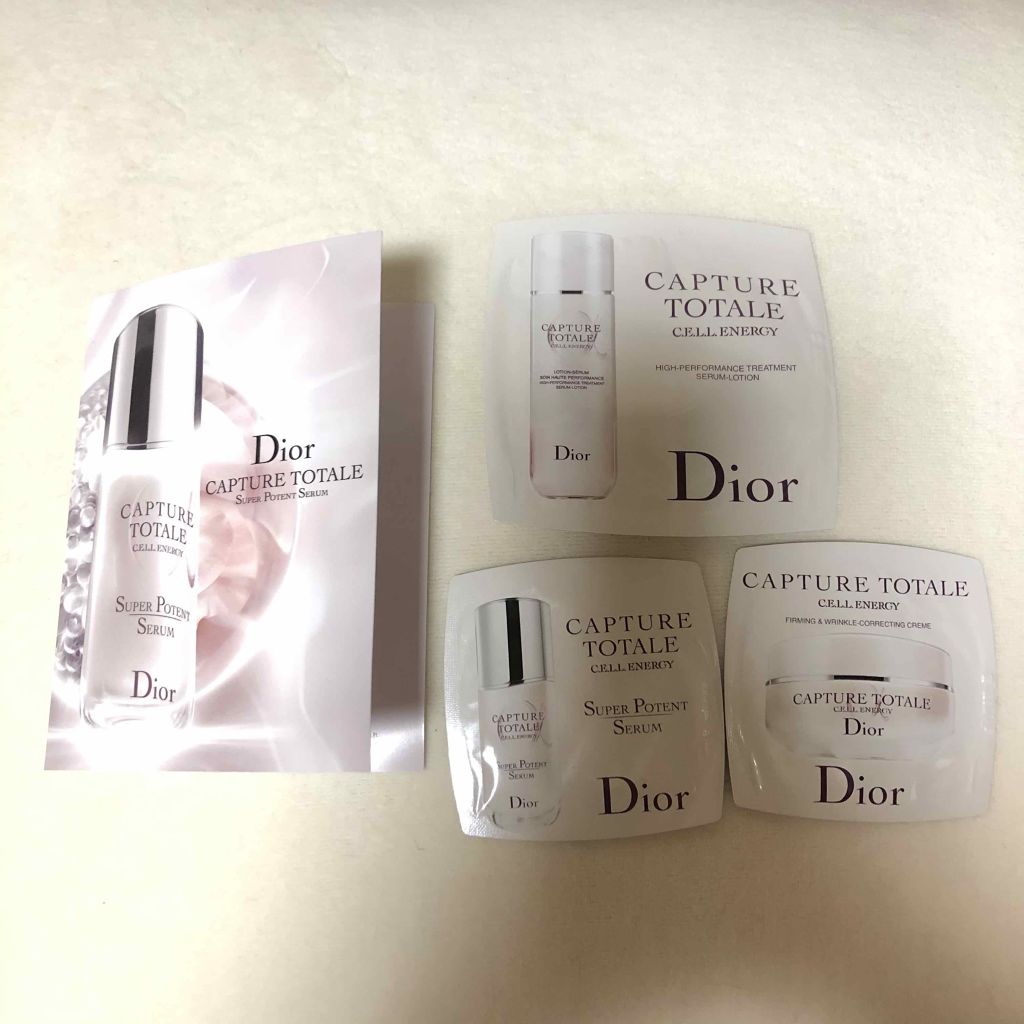 カプチュール トータル セル ENGY クリーム/Dior/フェイスクリームを使ったクチコミ(1枚目)