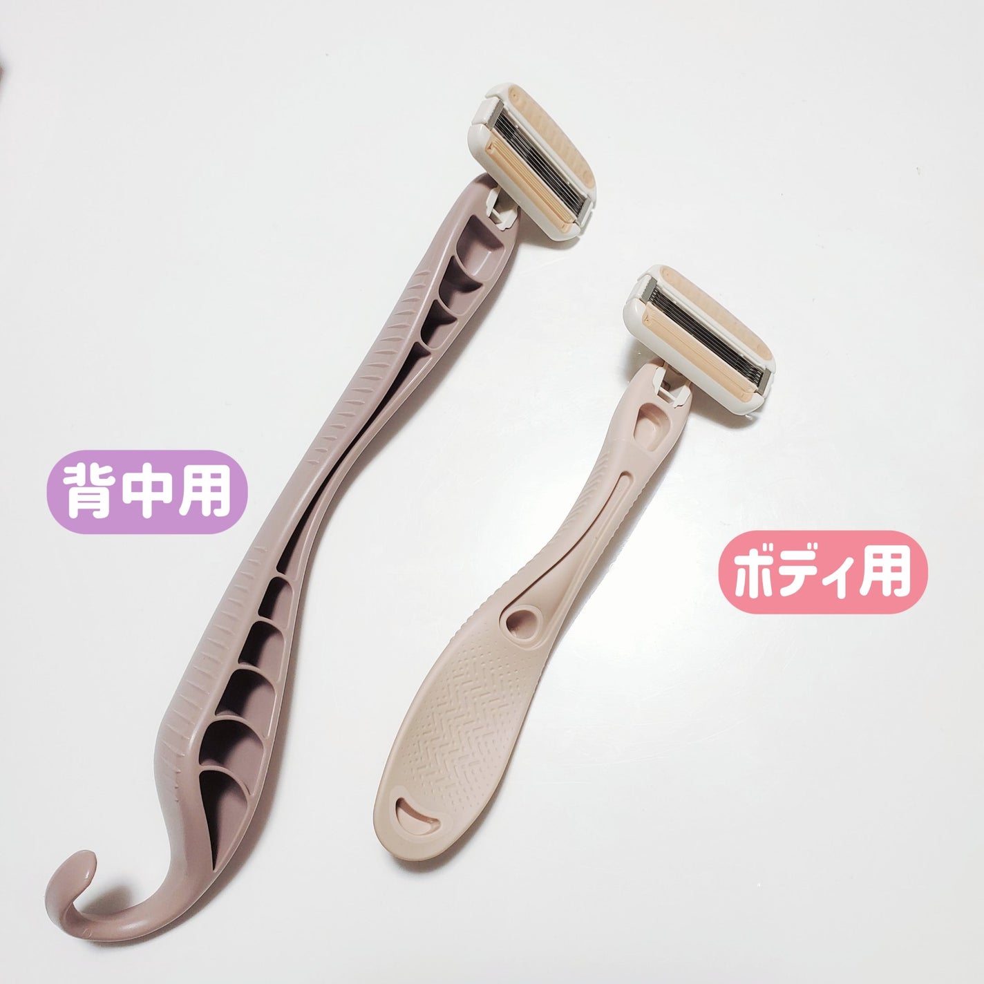 miness ボディ用カミソリ 替刃2個付/貝印/シェーバーを使ったクチコミ(4枚目)