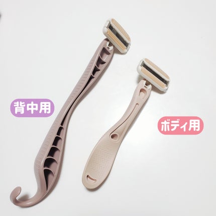 miness ボディ用カミソリ 替刃2個付/貝印/シェーバーを使ったクチコミ(4枚目)