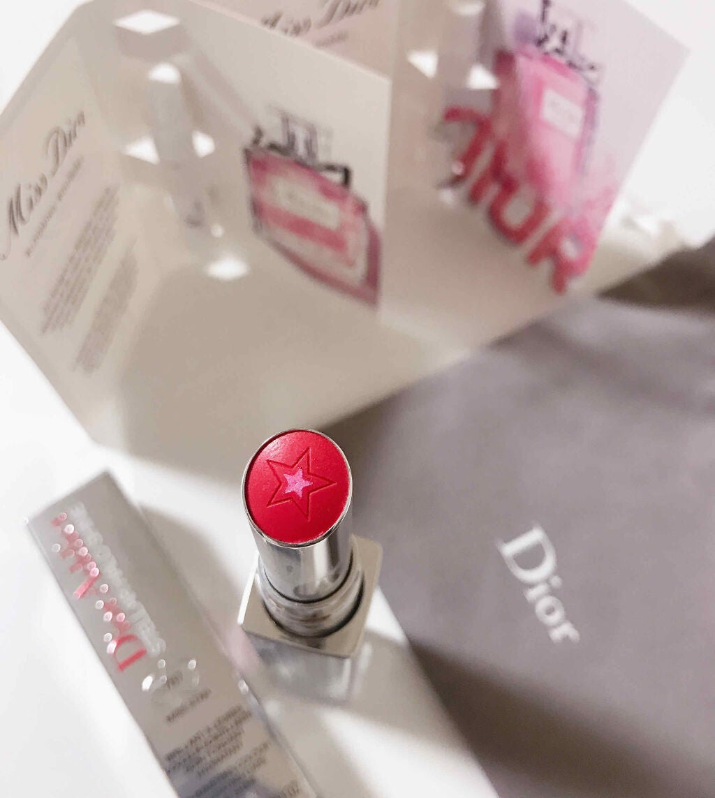 ディオール アディクト ステラー ハロ シャイン/Dior/口紅を使ったクチコミ(3枚目)
