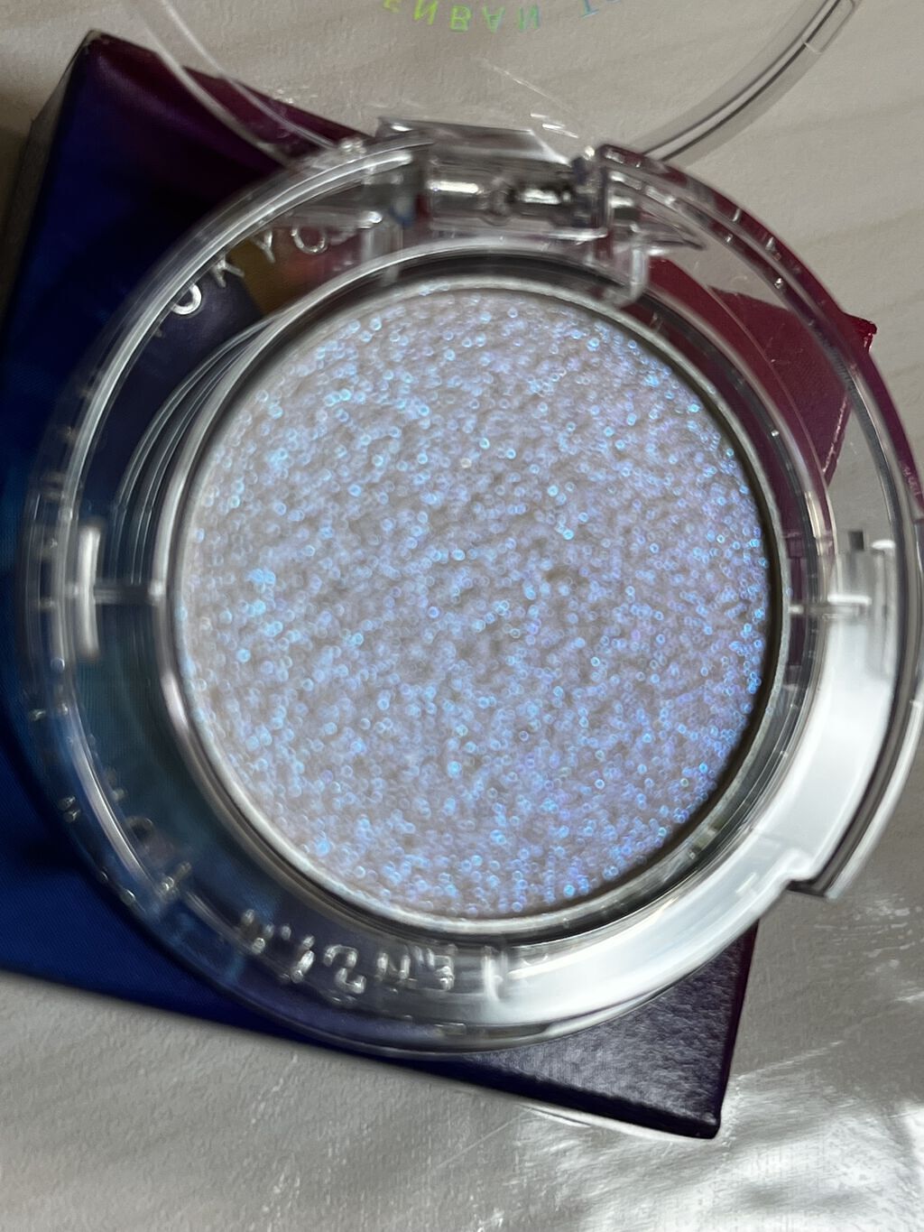 マルチグリッターカラー/ENBAN TOKYO/単色アイシャドウを使ったクチコミ（2枚目）