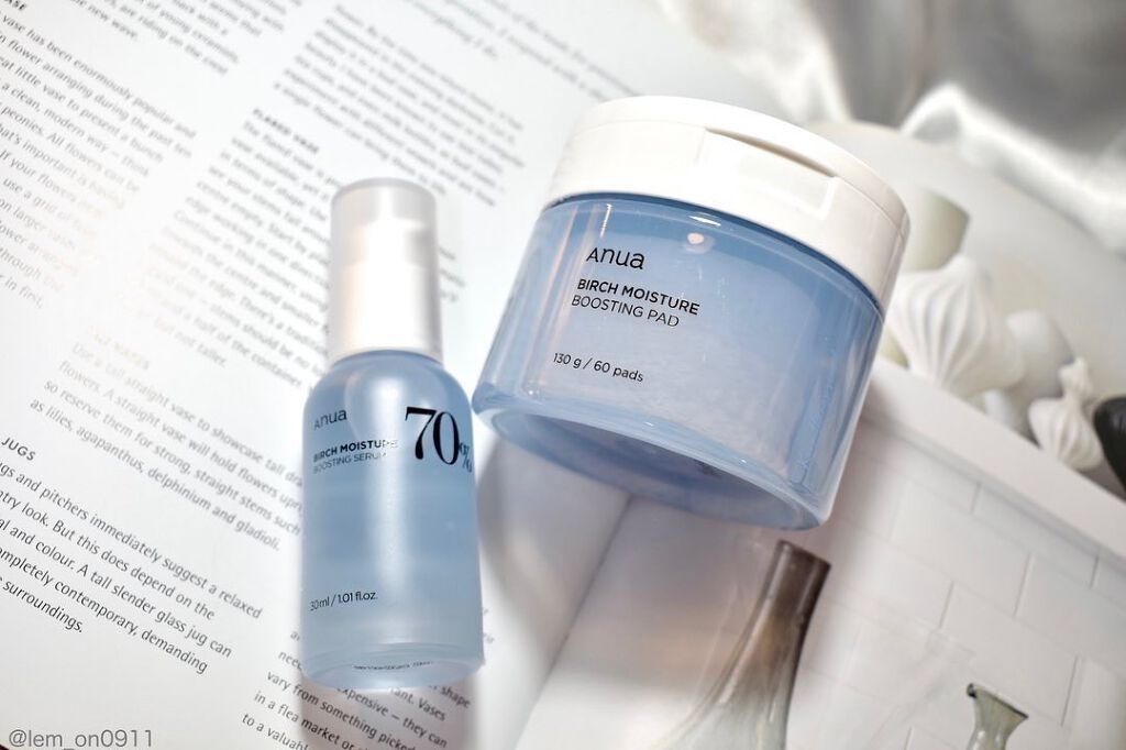 シラカバ70%水分ブースティングセラム/Anua/美容液を使ったクチコミ(5枚目)