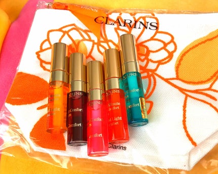 コンフォート リップオイル /CLARINS/リップグロスを使ったクチコミ(1枚目)