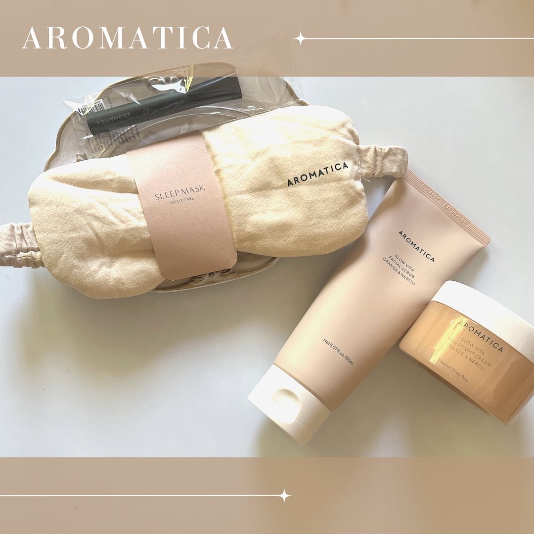 グロービタグットナイトクリーム/AROMATICA/フェイスクリームを使ったクチコミ（1枚目）