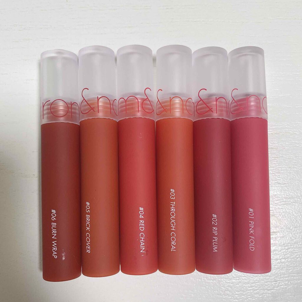 シースルーマットティント/rom&nd/リップティントを使ったクチコミ(2枚目)