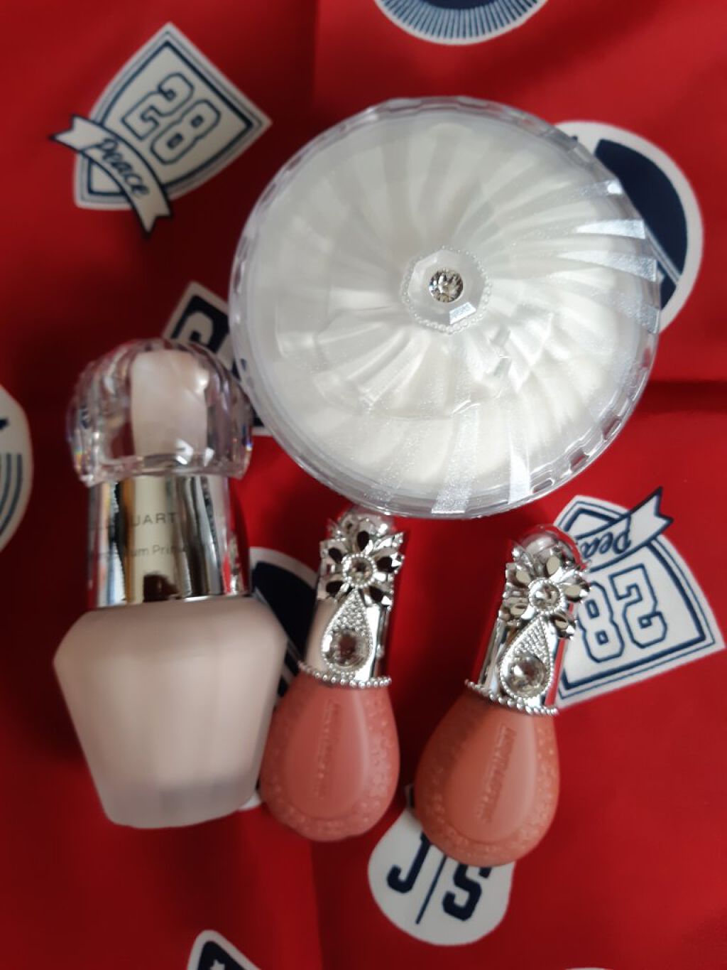 ジルスチュアート ブルームドロップ リップ＆チーク シフォン/JILL STUART/リキッドチークを使ったクチコミ（1枚目）