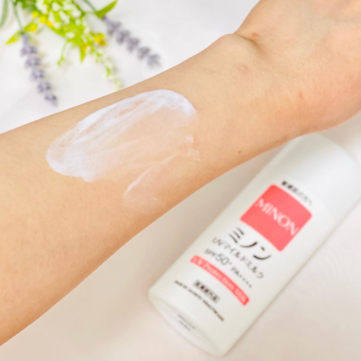 ミノンUVマイルドミルク/ミノン/日焼け止めミルクを使ったクチコミ(3枚目)