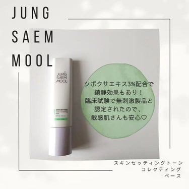 スキンセッティング トーンコレクティング ベース/JUNG SAEM MOOL/化粧下地を使ったクチコミ（2枚目）