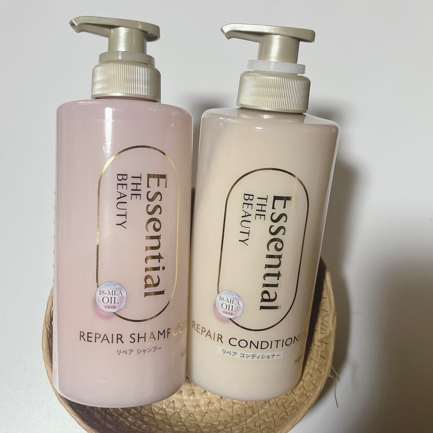 ザビューティ リペアシャンプー・コンディショナー/エッセンシャル/市販シャンプーを使ったクチコミ(1枚目)