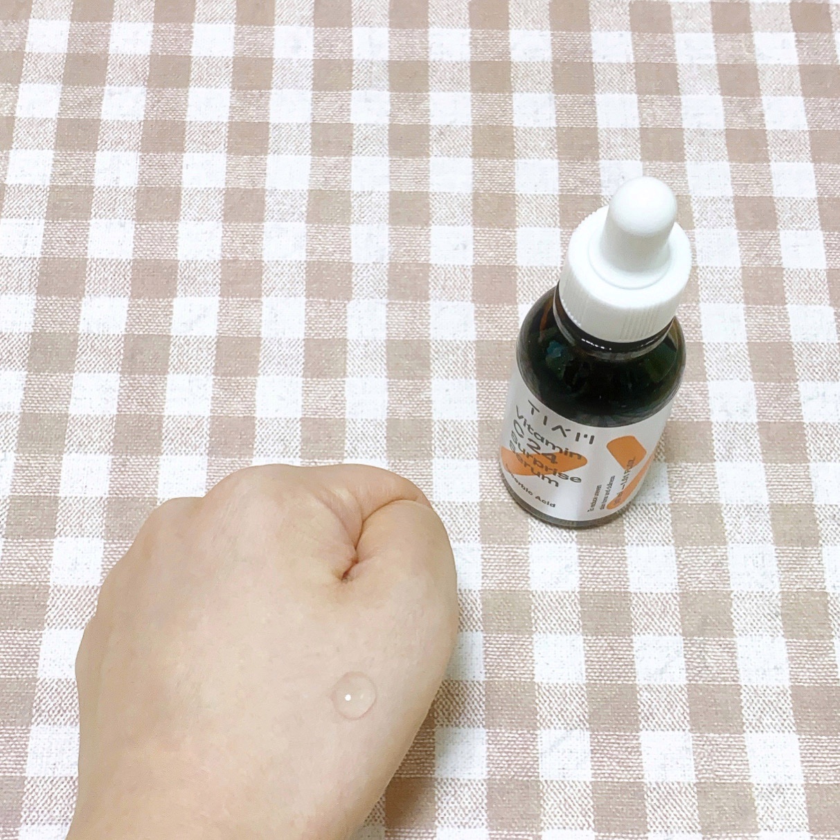 TIAM   ＶＣ２４サプライズセラム/TIAM/美容液を使ったクチコミ（2枚目）