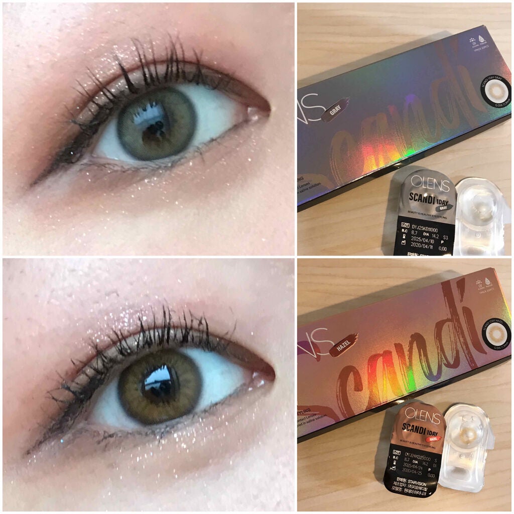 SCANDI 1day/OLENS/カラーコンタクトレンズを使ったクチコミ(1枚目)