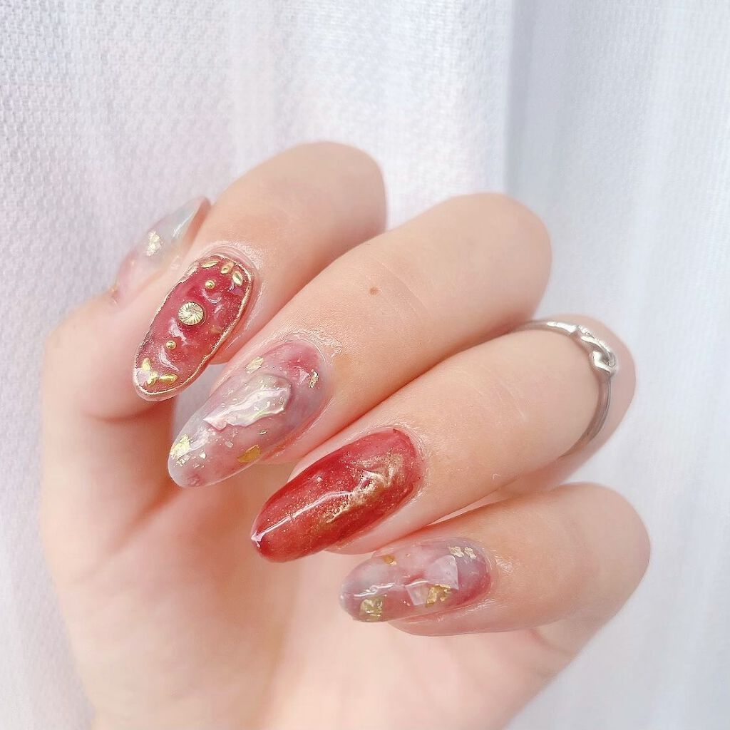 艶まる/ネイル工房/ジェルネイルを使ったクチコミ（3枚目）