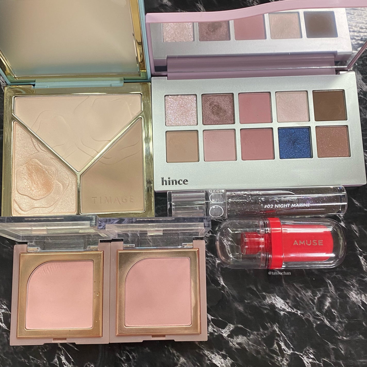 グラスティングウォーターグロス/rom&nd/リップグロスを使ったクチコミ(4枚目)