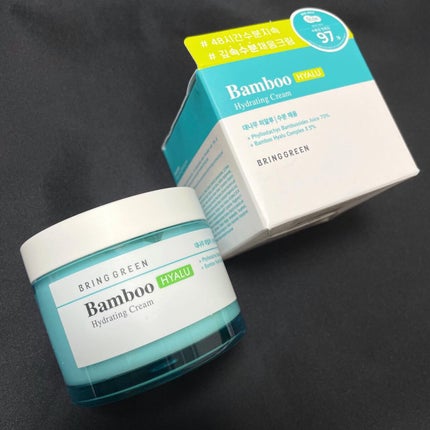 バンブーヒアル モイスチャークリーム/BRING GREEN/フェイスクリームを使ったクチコミ(4枚目)