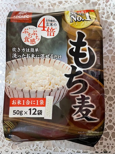 はくばく もち麦ごはんのクチコミ「はくばくさんのもち麦
以前からずっと食べていまして、
この度3か月間モニターさせていただき.....」（1枚目）