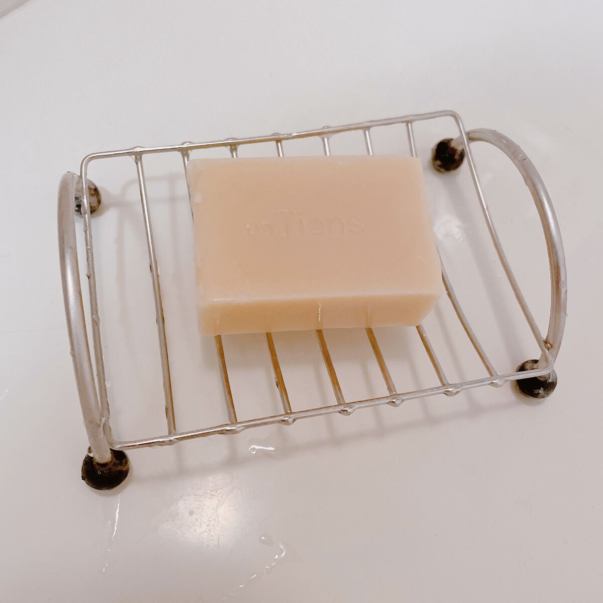 手作り洗顔石鹸 アンティアン クイーン オブ ソープ 「ラベンダーハニー」/アンティアン/洗顔石鹸を使ったクチコミ(2枚目)