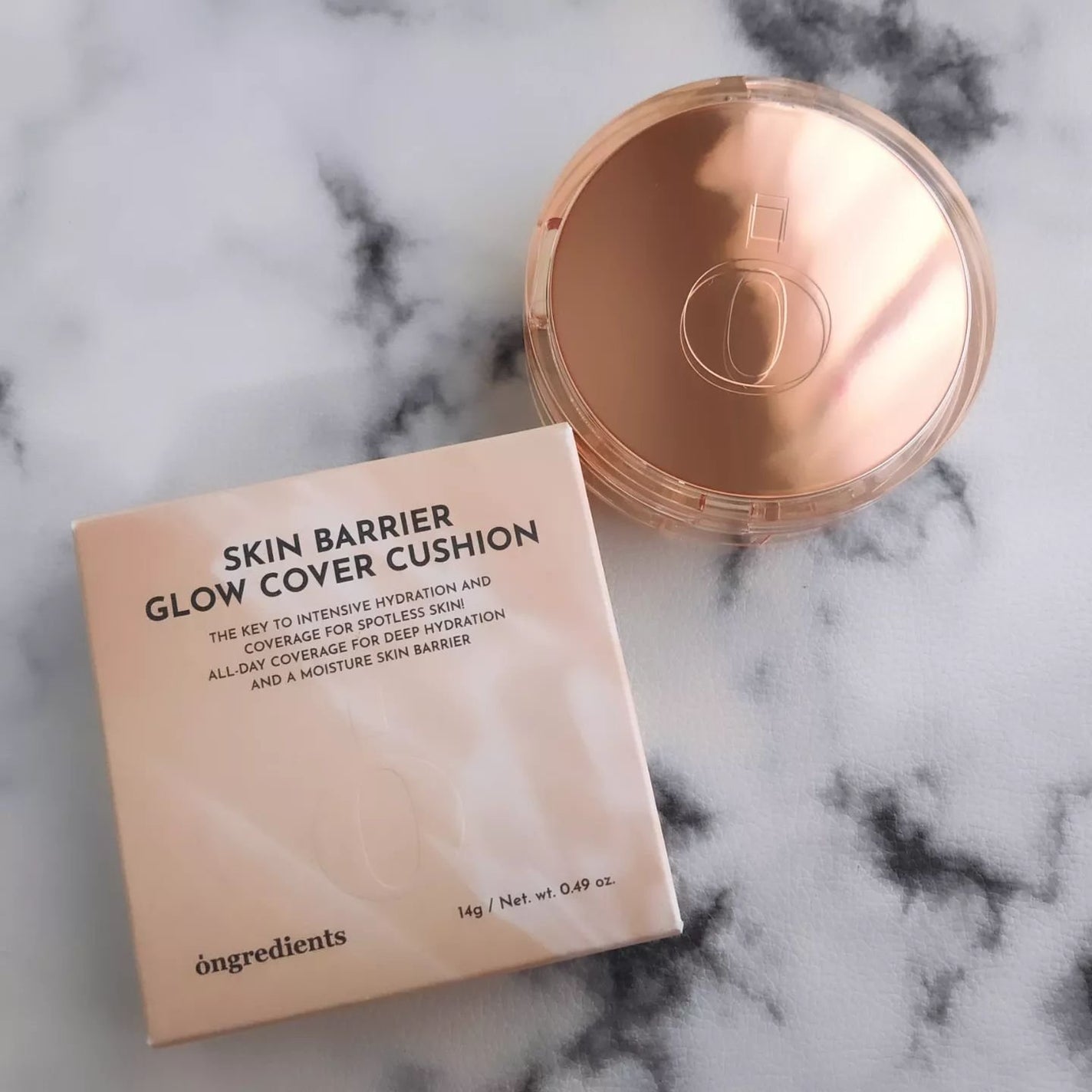 スキンバリアグロウカバークッション/Ongredients/クッションファンデーションを使ったクチコミ(2枚目)