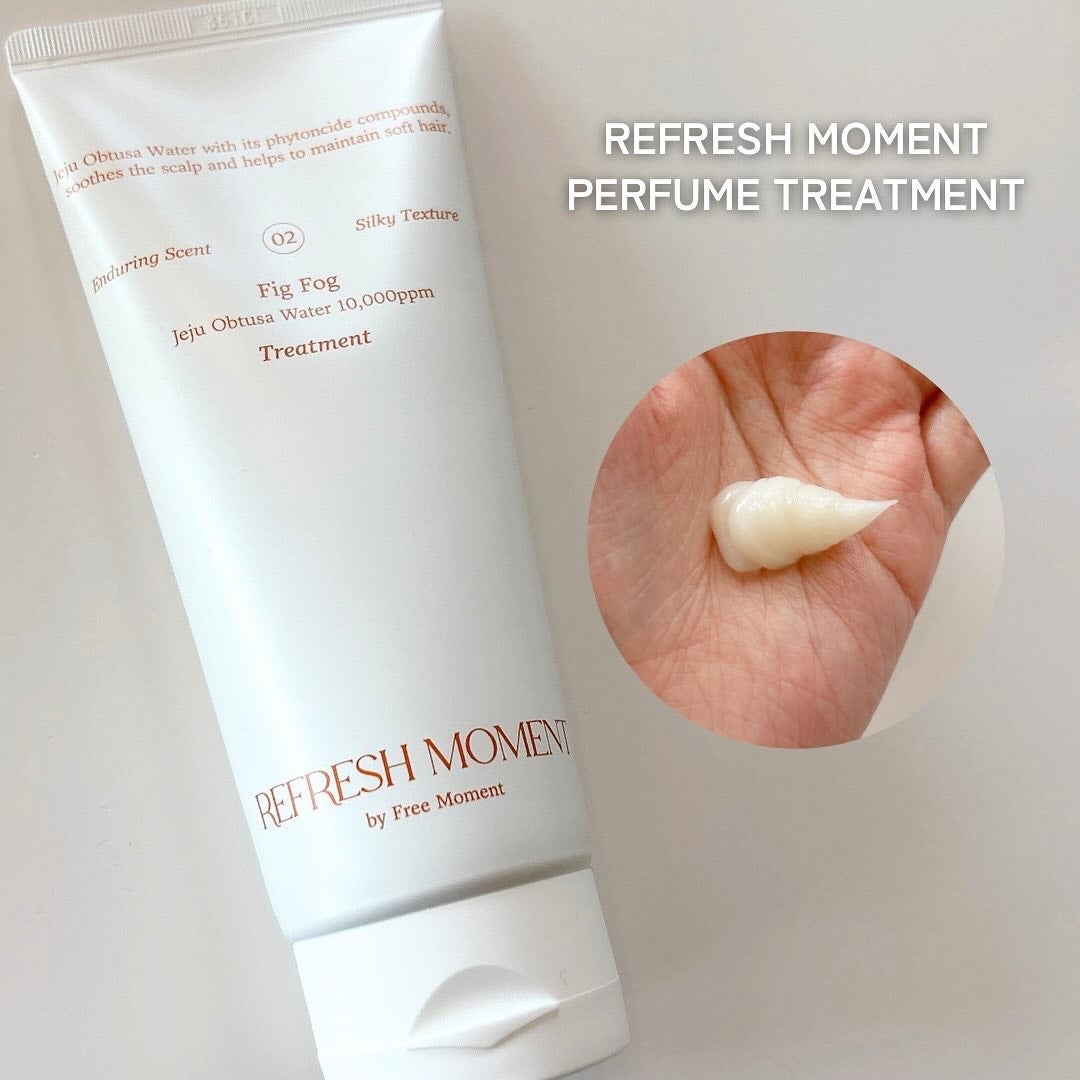 リフレッシュモーメントパフュームシャンプー/トリートメント Fig Fog/Free Moment /市販シャンプーを使ったクチコミ(3枚目)