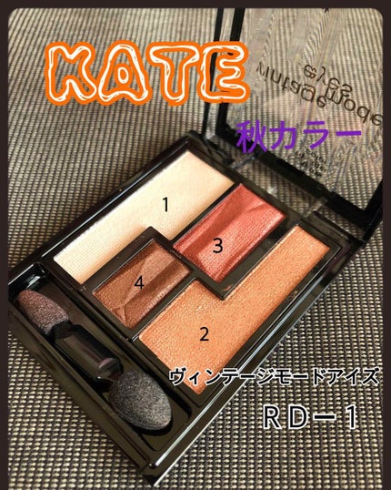 ヴィンテージモードアイズ/KATE/アイシャドウパレットを使ったクチコミ(1枚目)