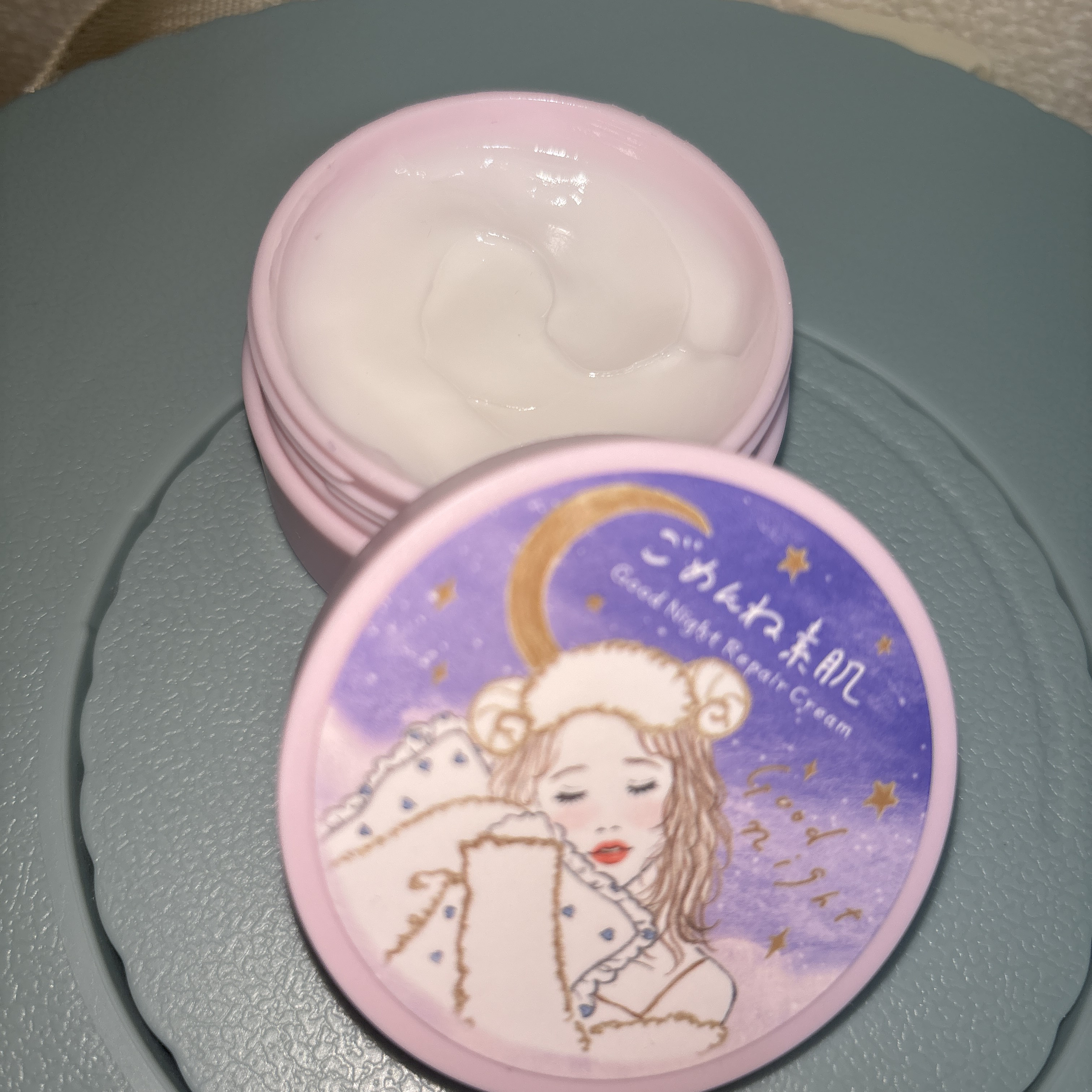 クリアターン ごめんね素肌 おやすみリペアクリーム/クリアターン/フェイスクリームを使ったクチコミ（2枚目）