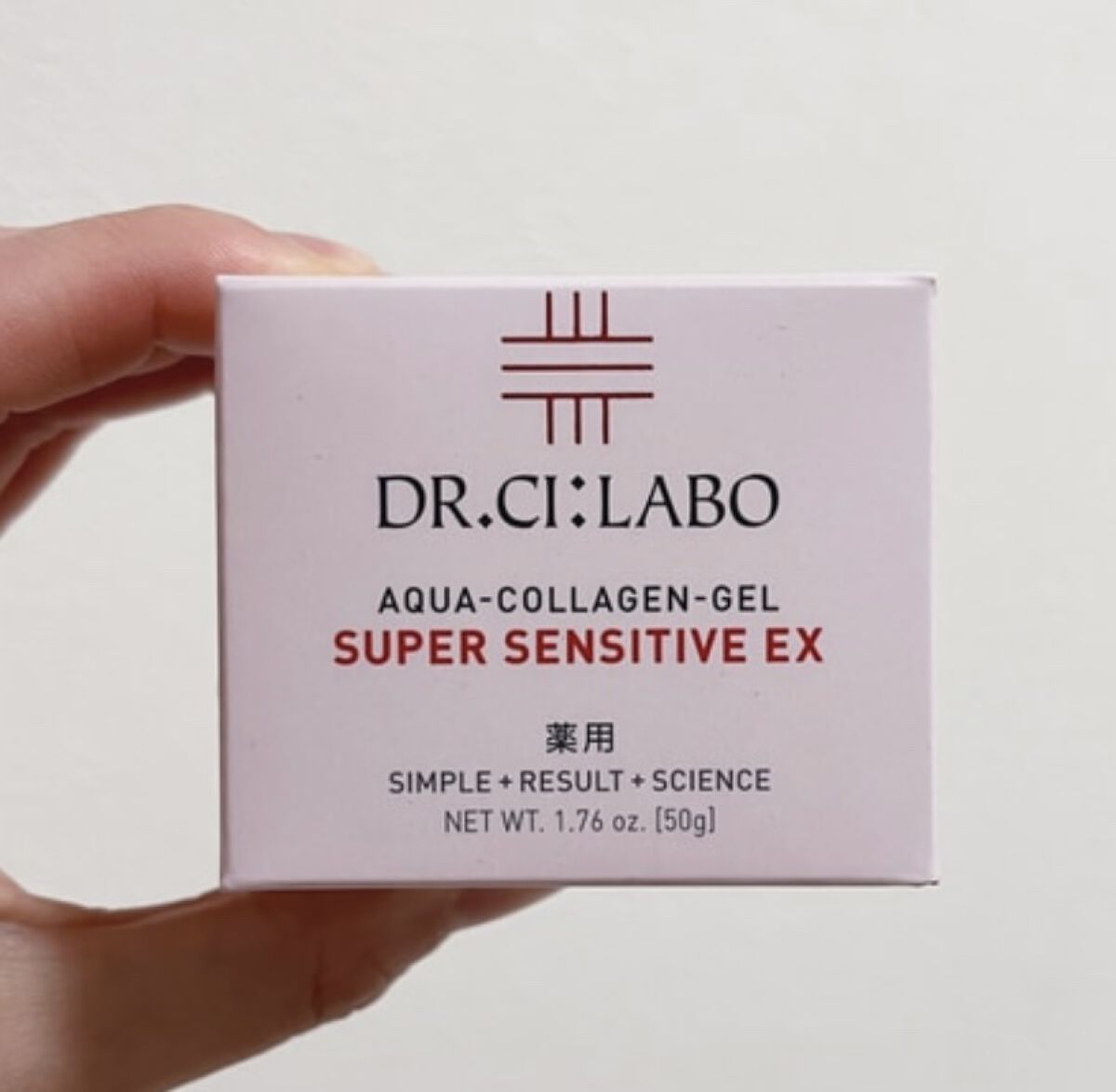 薬用アクアコラーゲンゲル スーパーセンシティブEX/ドクターシーラボⓇ/オールインワン化粧品を使ったクチコミ（1枚目）