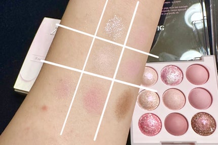 シャドウパレット/dasique/アイシャドウパレットを使ったクチコミ(9枚目)