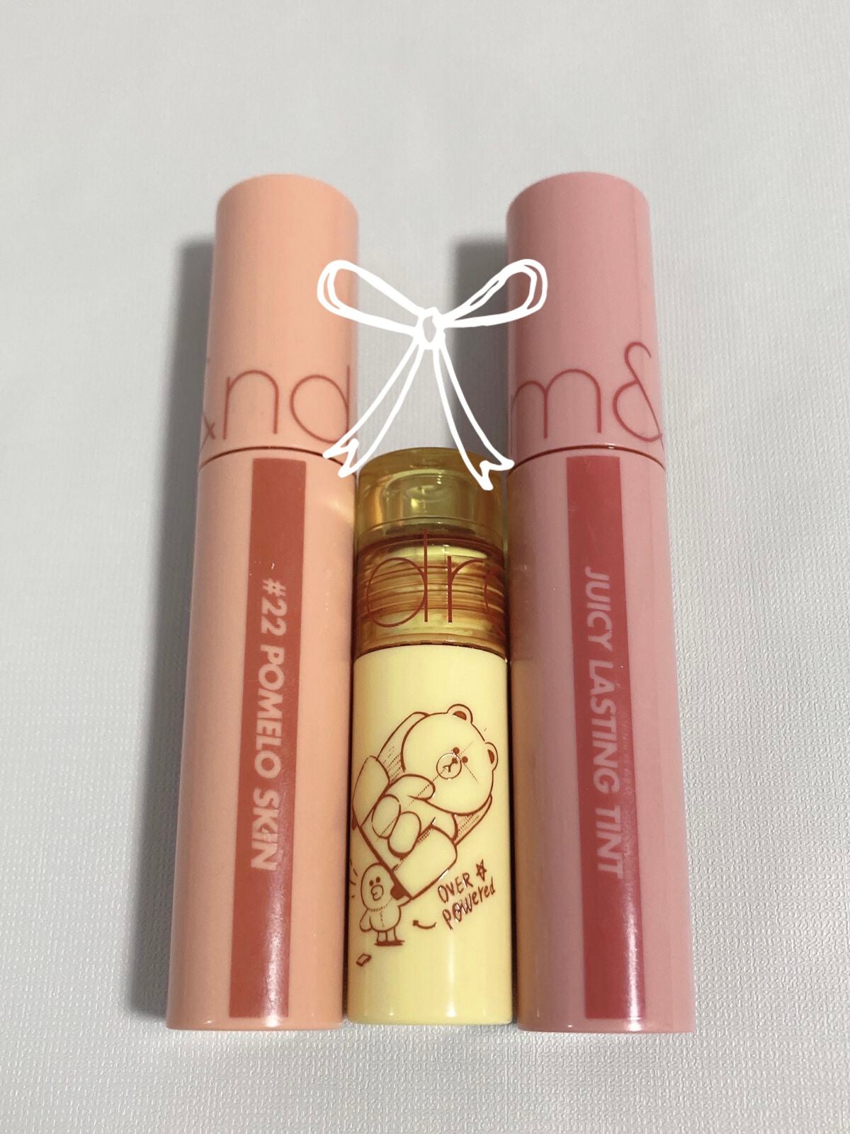 ジューシーラスティングティント/rom&nd/リップティントを使ったクチコミ(3枚目)