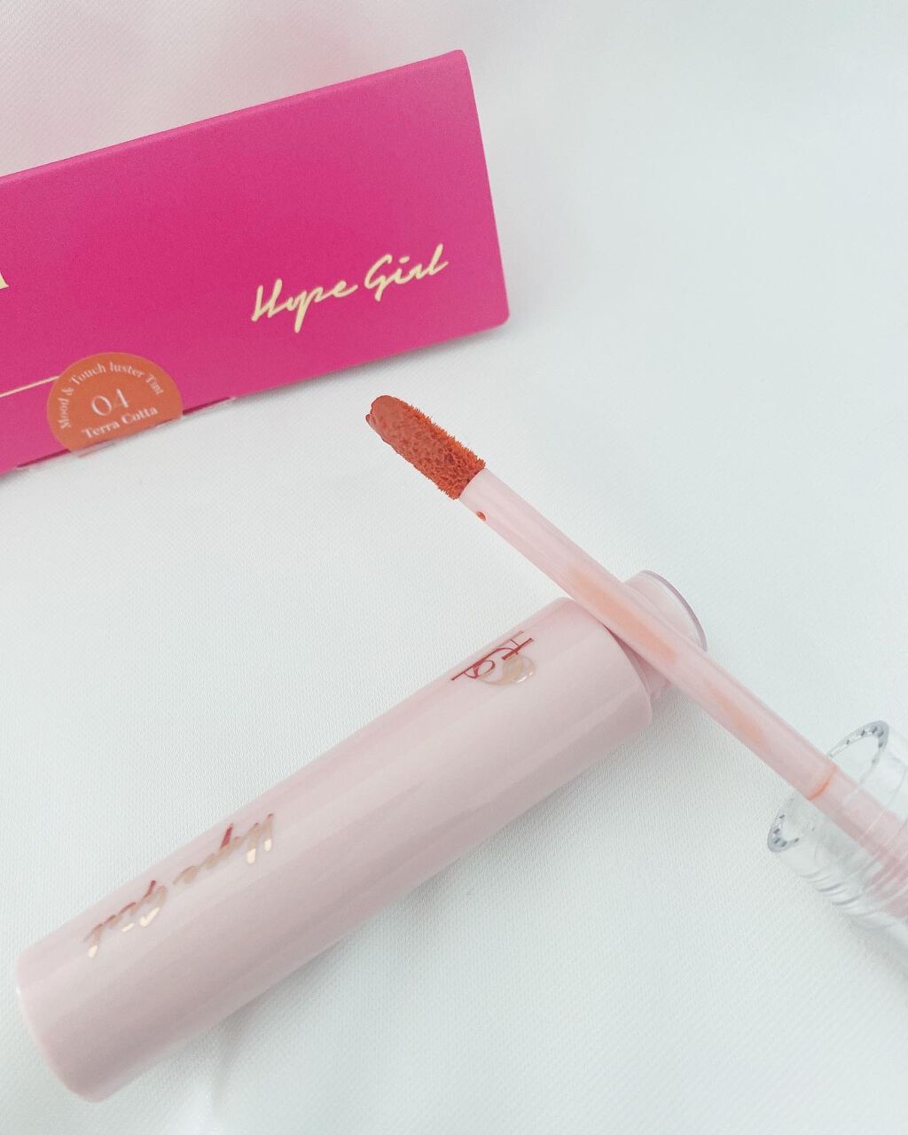 ムードアンドタッチラスターティント/Hope Girl/リップティントを使ったクチコミ（3枚目）