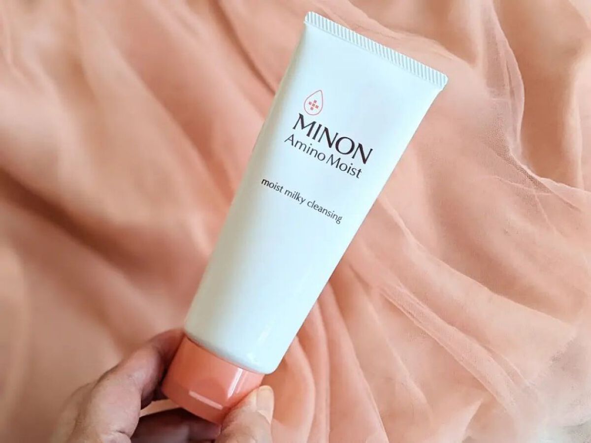 ミノン アミノモイスト モイストミルキィ クレンジング/ミノン/ミルククレンジングを使ったクチコミ（1枚目）