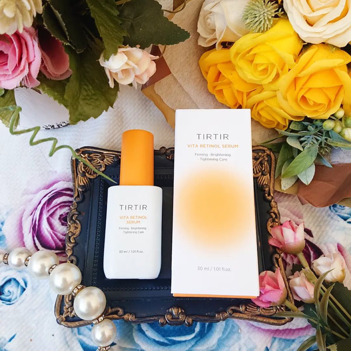 ビタレチノールセラム/TIRTIR(ティルティル)/美容液を使ったクチコミ（1枚目）